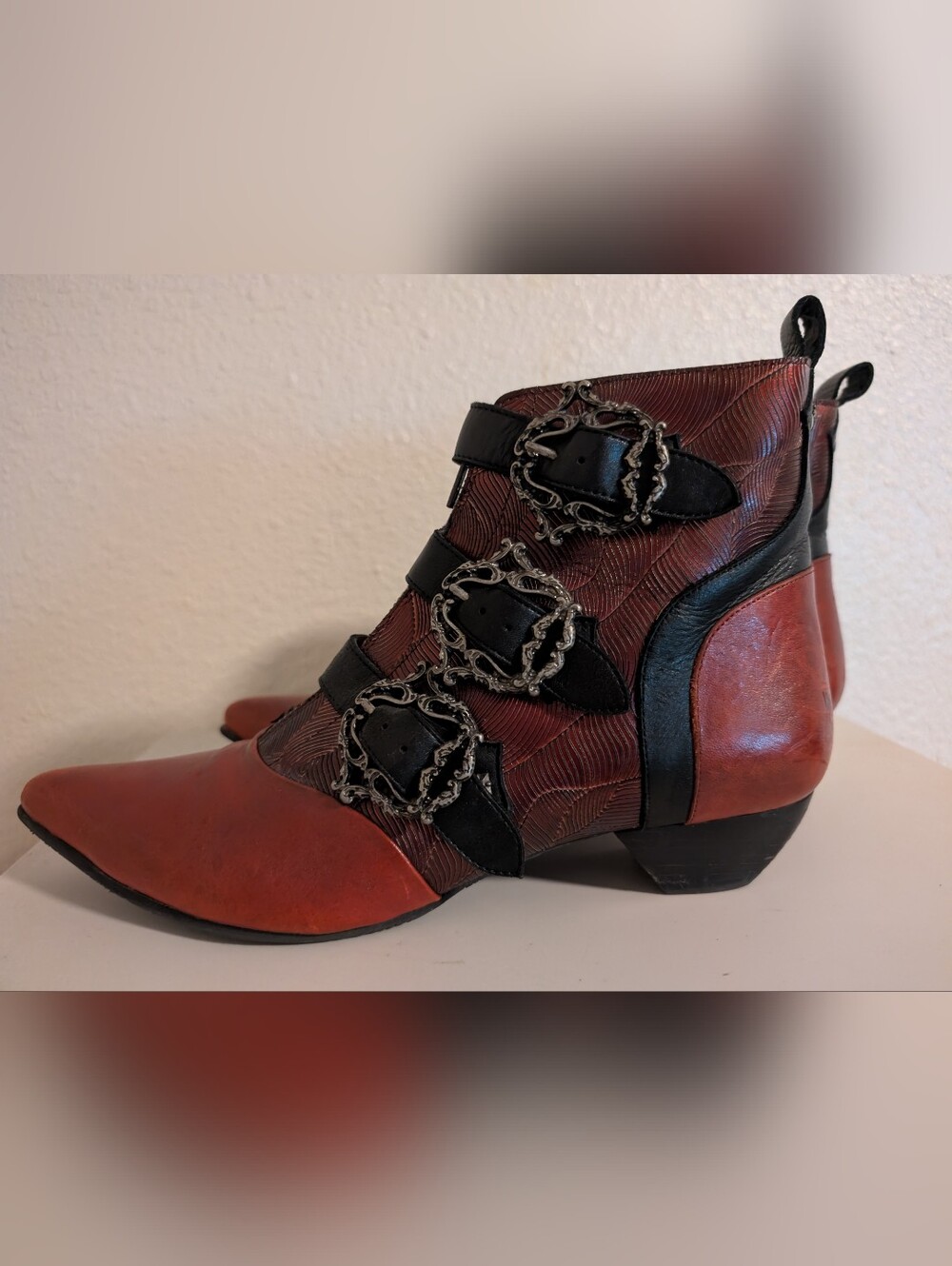 Fluevog Truth Eileen Booties - Picture 2 of 4